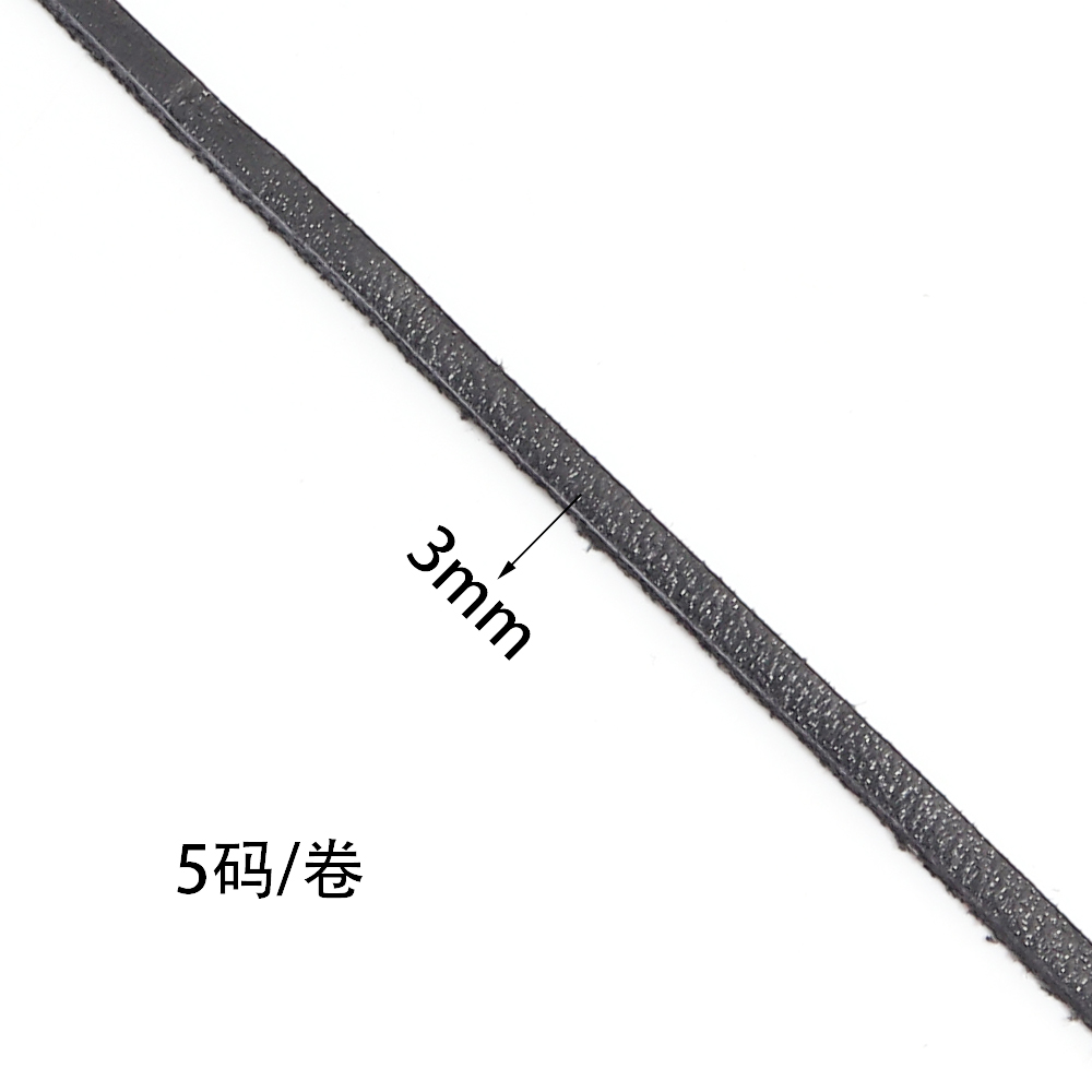 5yards 3mm Genuine Cow Leather - Braided Line avaliação e preço