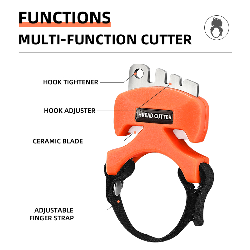 Multifunctional Ring Finger Cu - Fishing Line Cutter avaliação e preço