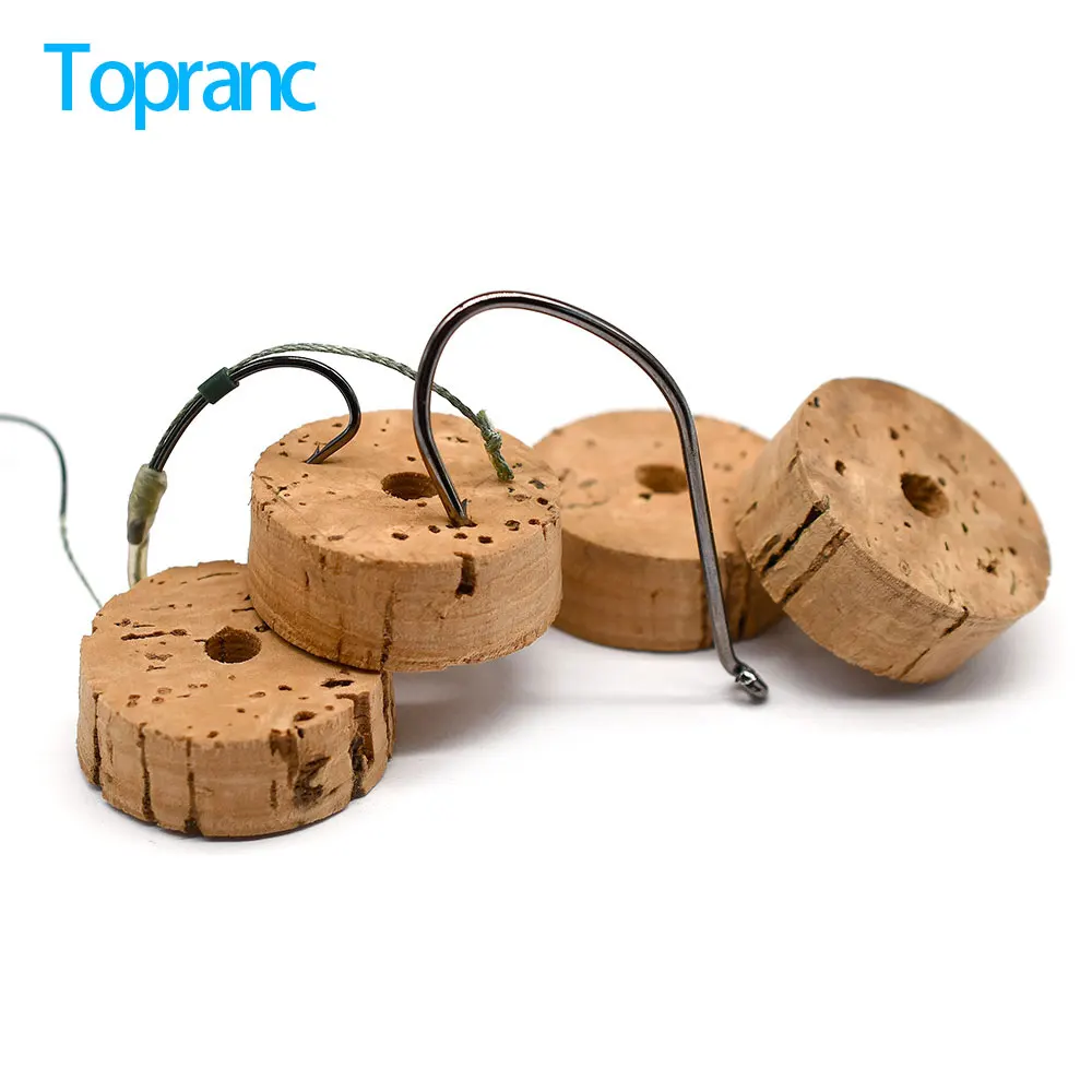 Topranc Natural Cork  End Cap  - Fishing Line Spooler avaliação e preço