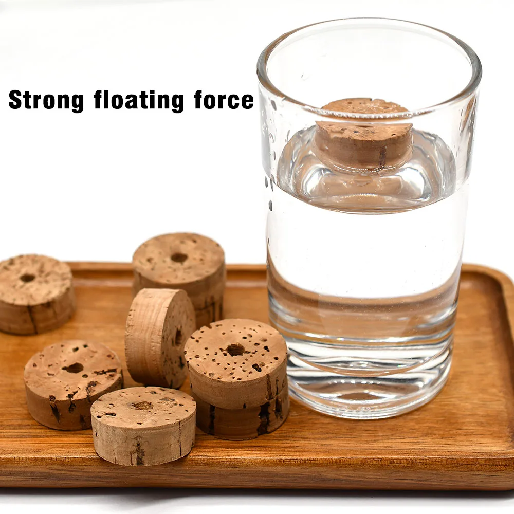 Topranc Natural Cork  End Cap  - Fishing Line Spooler avaliação e preço