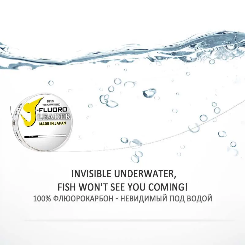 DAIWAJ-FLUORO Fluorocarbon Lea - Ice Fishing Line avaliação e preço