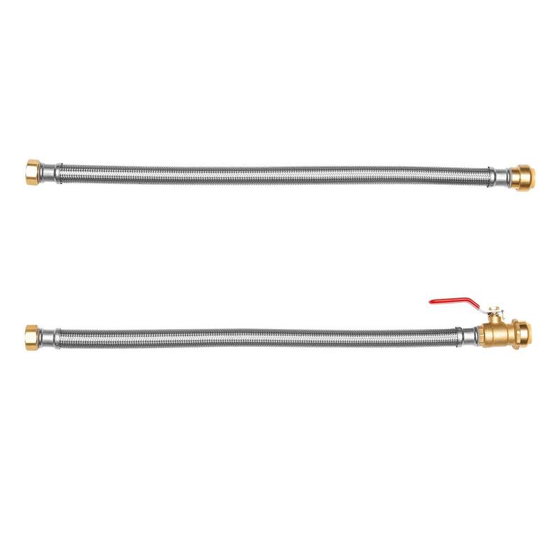 Water Heater Kit, Push-Fit Val - Braided Line avaliação e preço