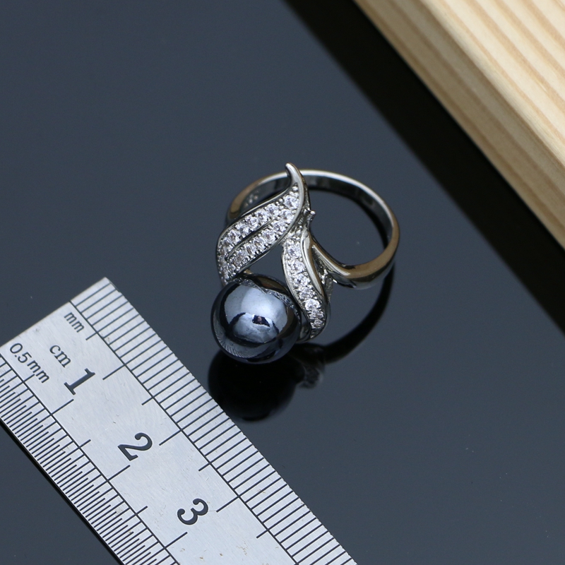 Black Pearls 925 Silver Jewelr - Freshwater Line avaliação e preço