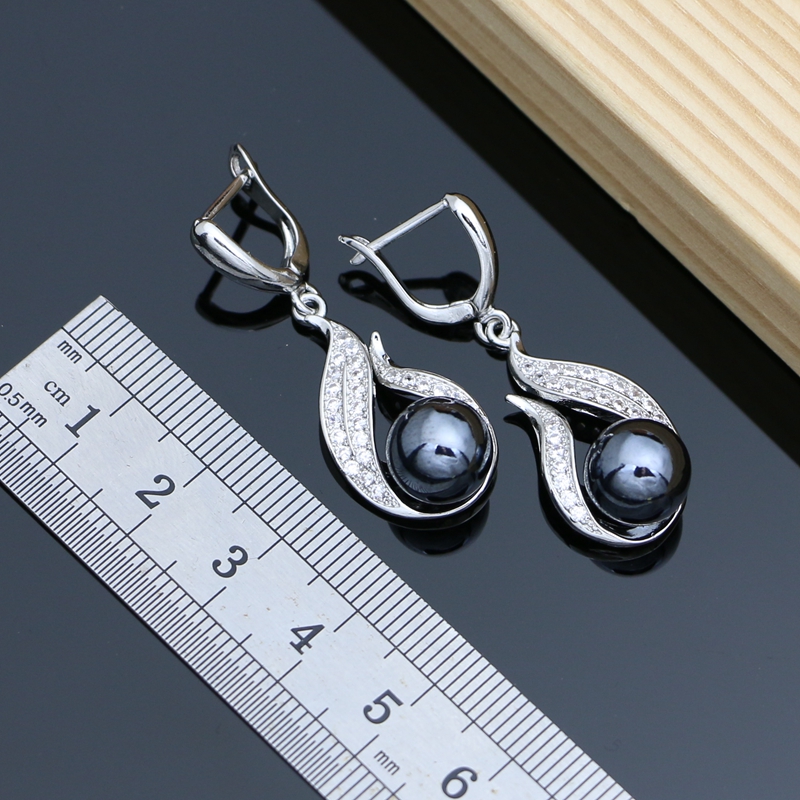 Black Pearls 925 Silver Jewelr - Freshwater Line avaliação e preço