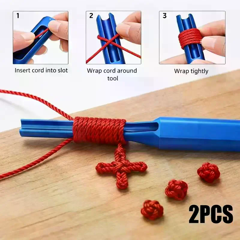 2Pcs Quick Knotting Aids for S - Monofilament Line avaliação e preço
