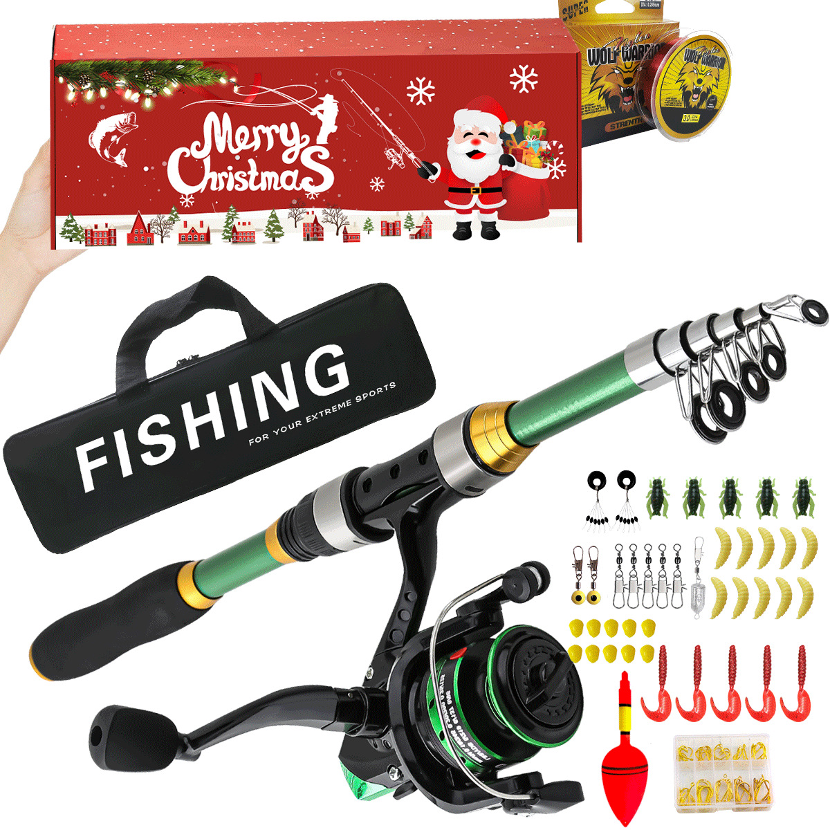 Fishing Tackle Christmas Set U - Freshwater Line avaliação e preço