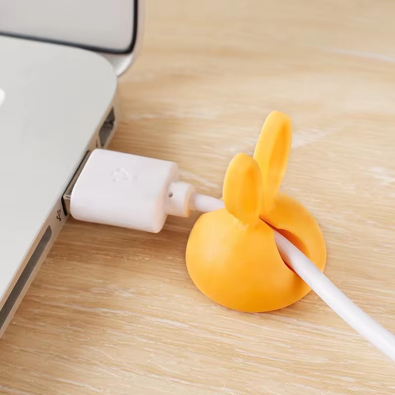 Cute Rabbit Ear Cable Manager  - Tippet Line avaliação e preço