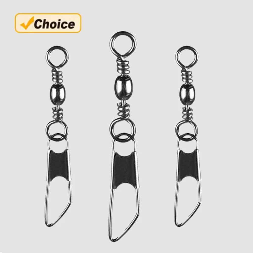 50Pcs Stainless Steel Snap Swi - Saltwater Line avaliação e preço