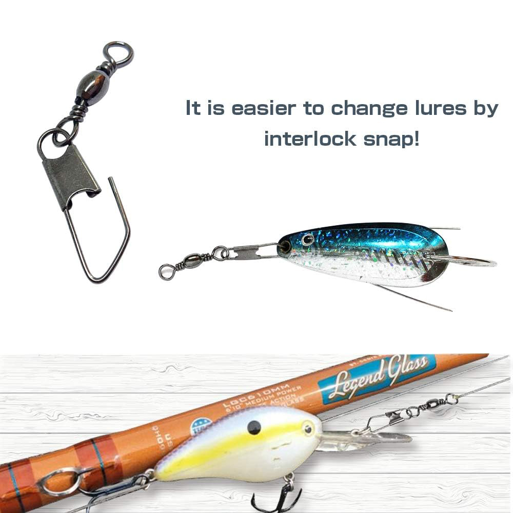 50Pcs Stainless Steel Snap Swi - Saltwater Line avaliação e preço