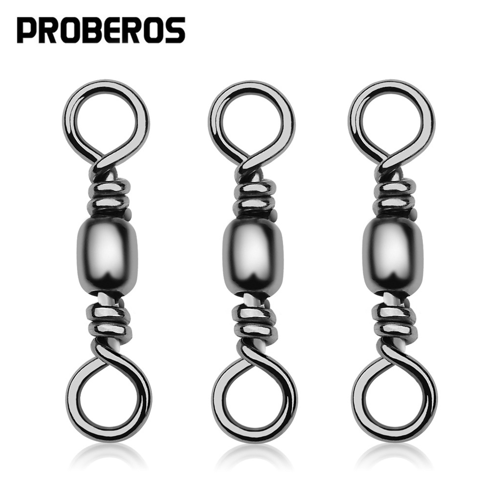 100Pcs Fishing Swivels Connect - Leader Line avaliação e preço