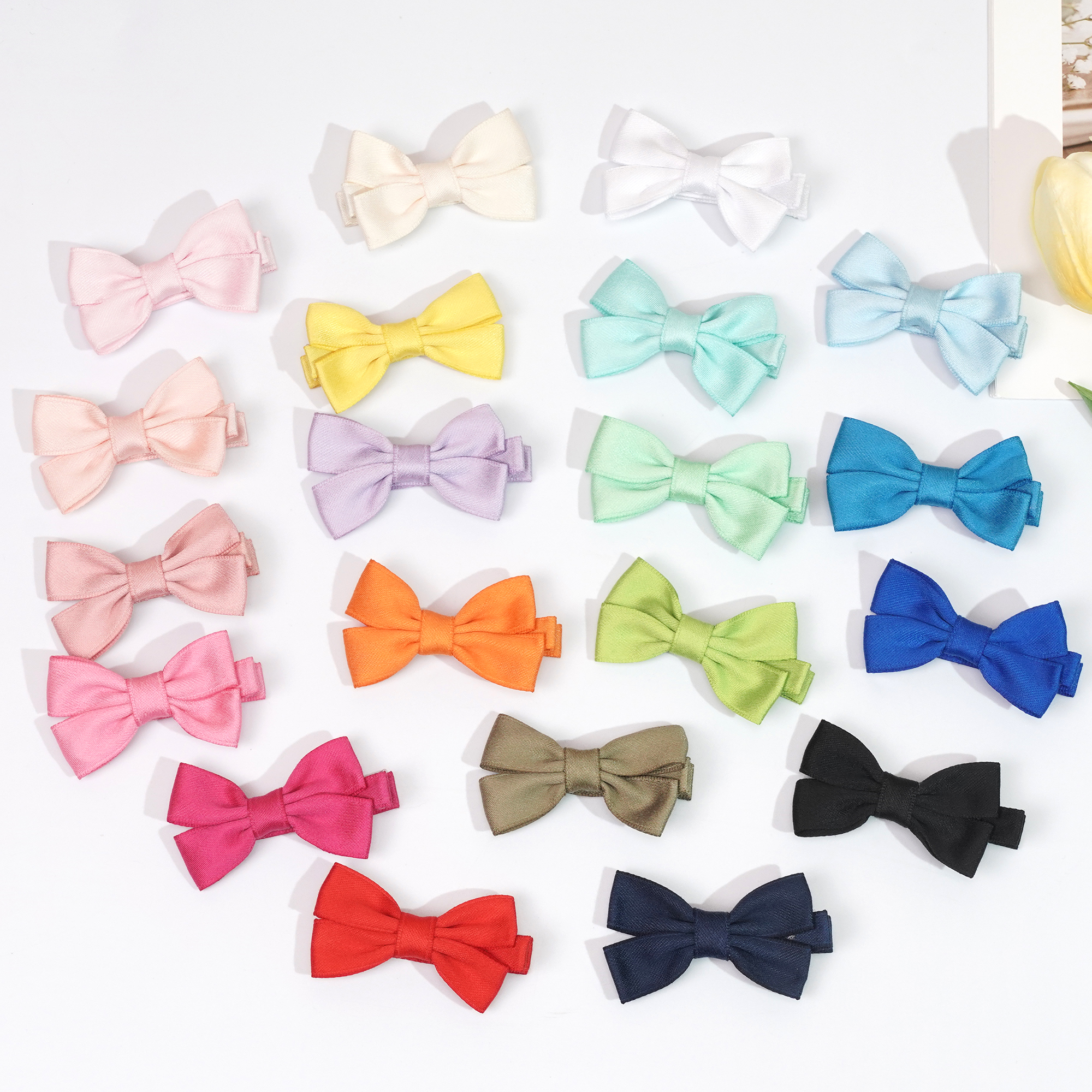 12/20 Pcs 2Inch Baby Hair Bows - Tippet Line avaliação e preço