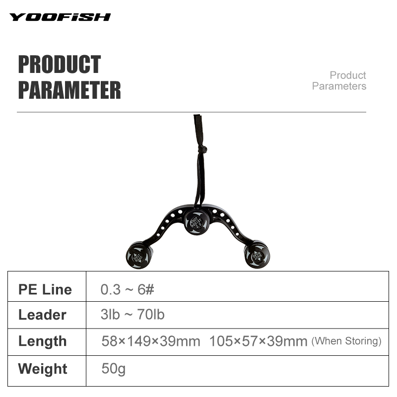 YOOFISH Fishing Tools GT FG PR - Leader Line avaliação e preço