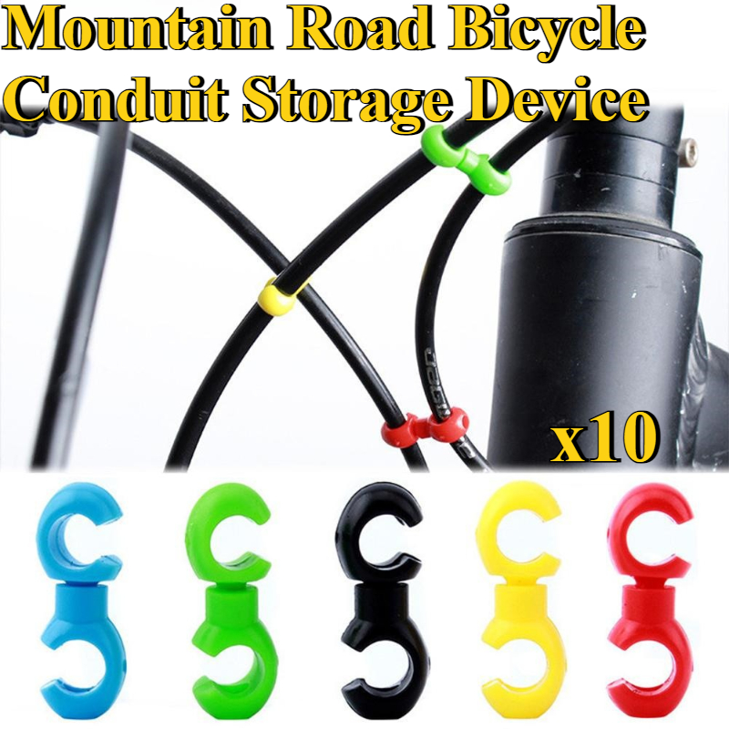 10pcs/set plastics Bike Cross  - Tippet Line avaliação e preço