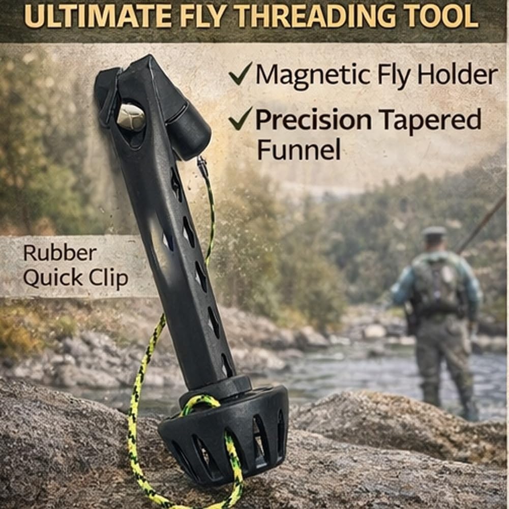 Portable Magnetic Fly Threader - Fishing Line Winder avaliação e preço