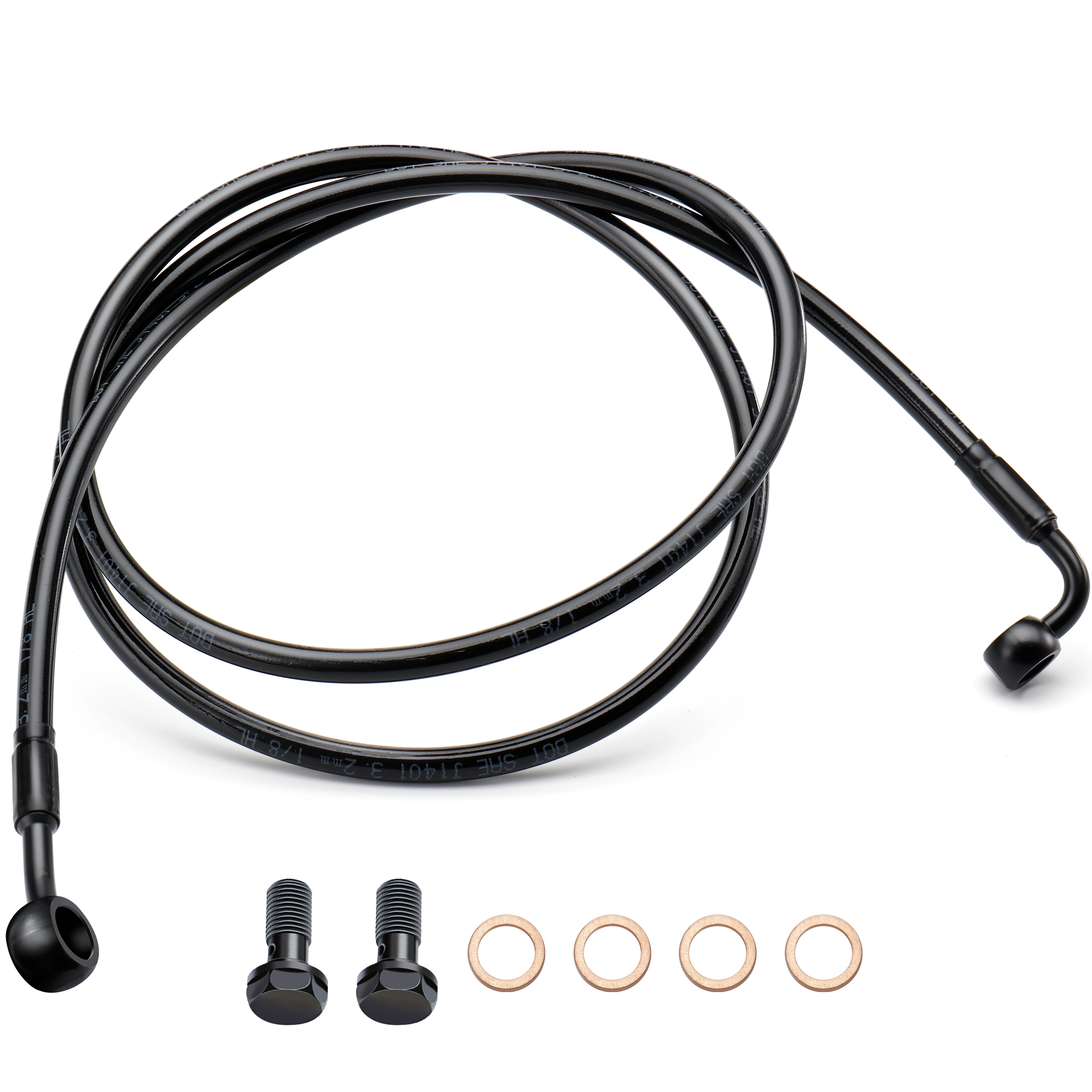 140/145/150CM Front Brake Line - Braided Line avaliação e preço