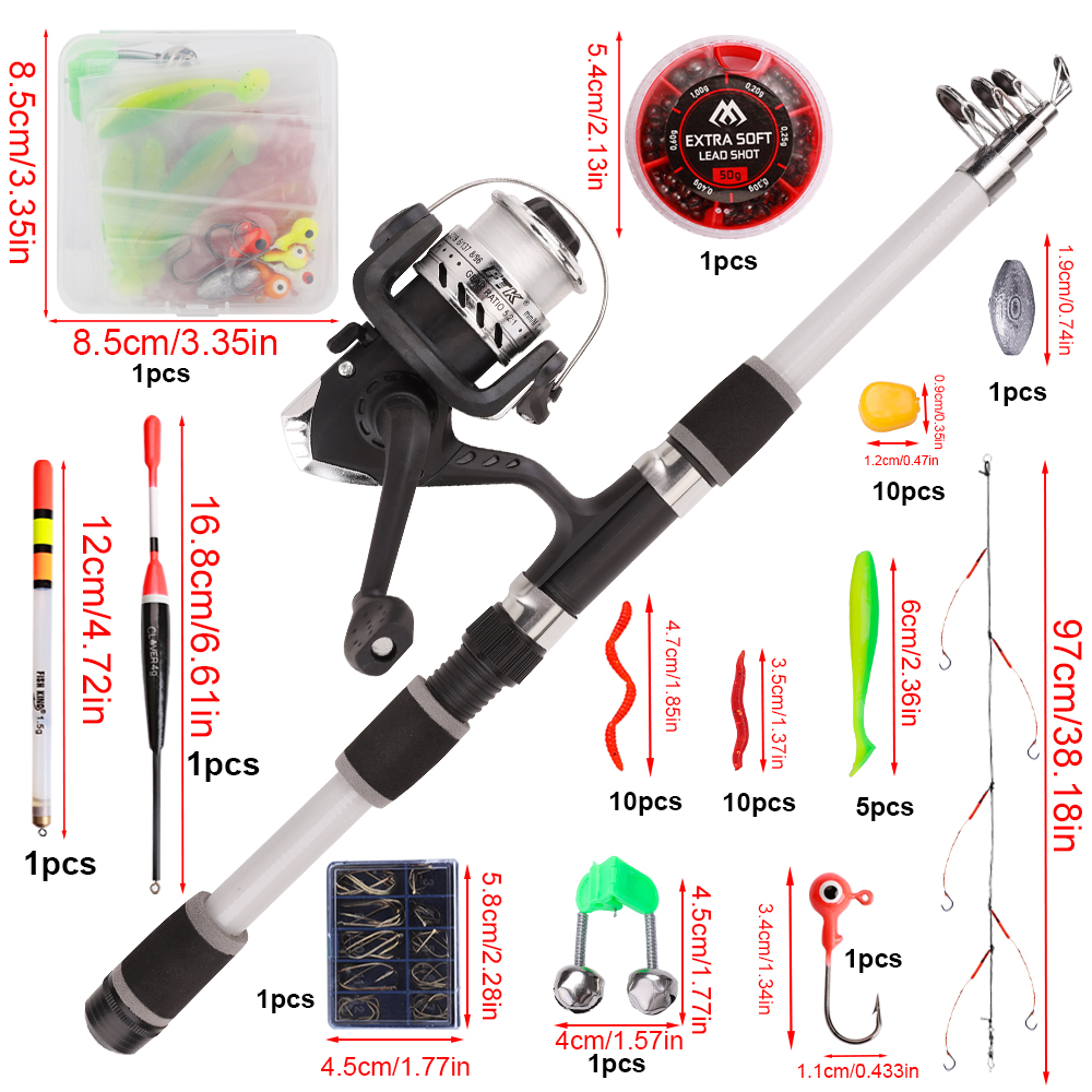 FTK 1.8m Fishing Rod and Reel  - Freshwater Line avaliação e preço