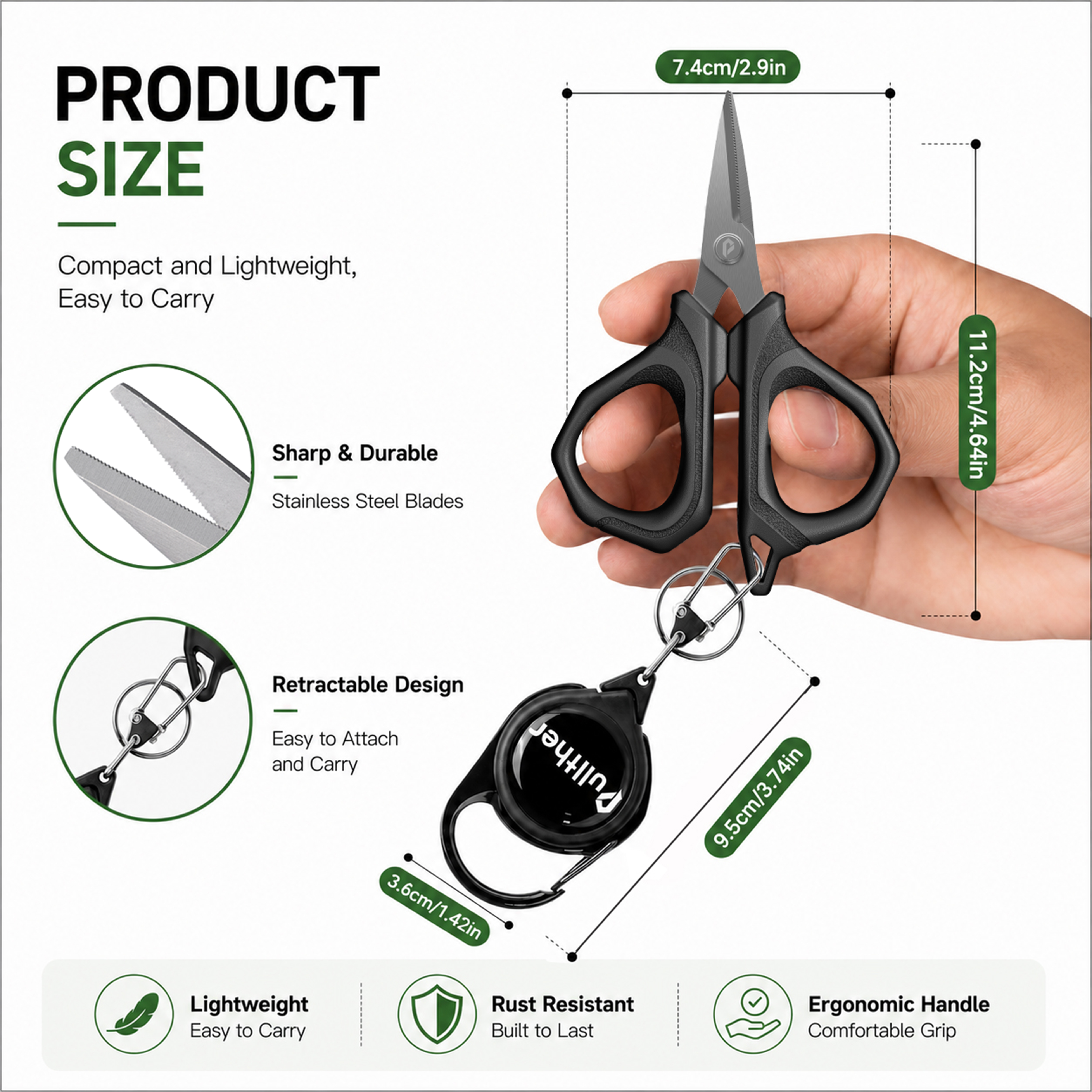 Fishing Scissors Stainless Ste - Fishing Line Cutter avaliação e preço