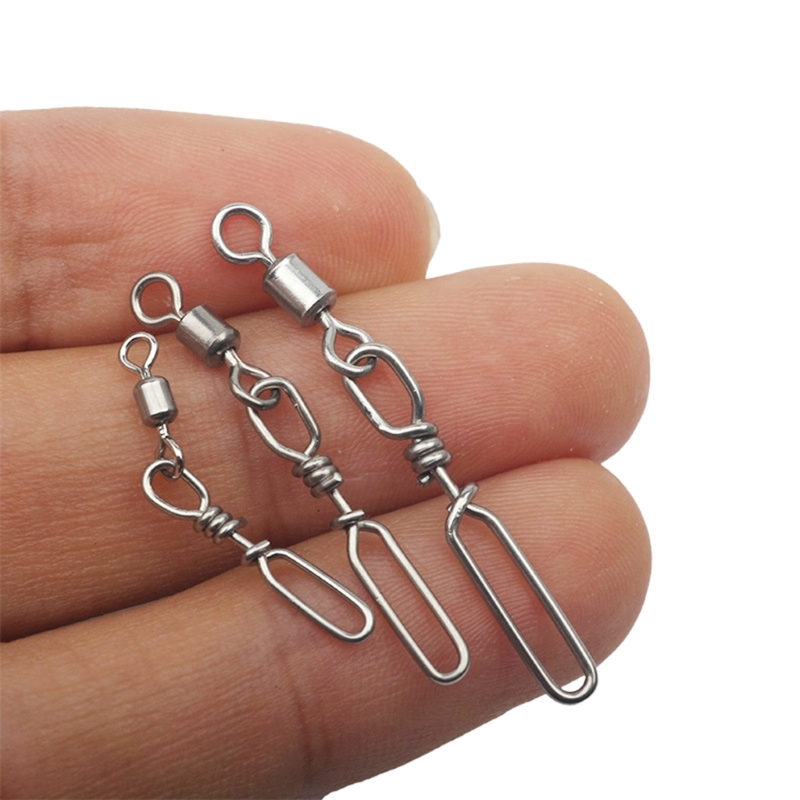 10Pcs Stainless Steel Quick Sn - Saltwater Line avaliação e preço