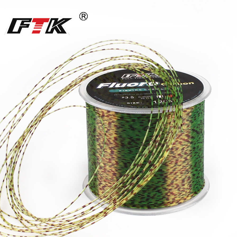 FTK 120m Invisible Fishing Lin - Fluorocarbon Line avaliação e preço
