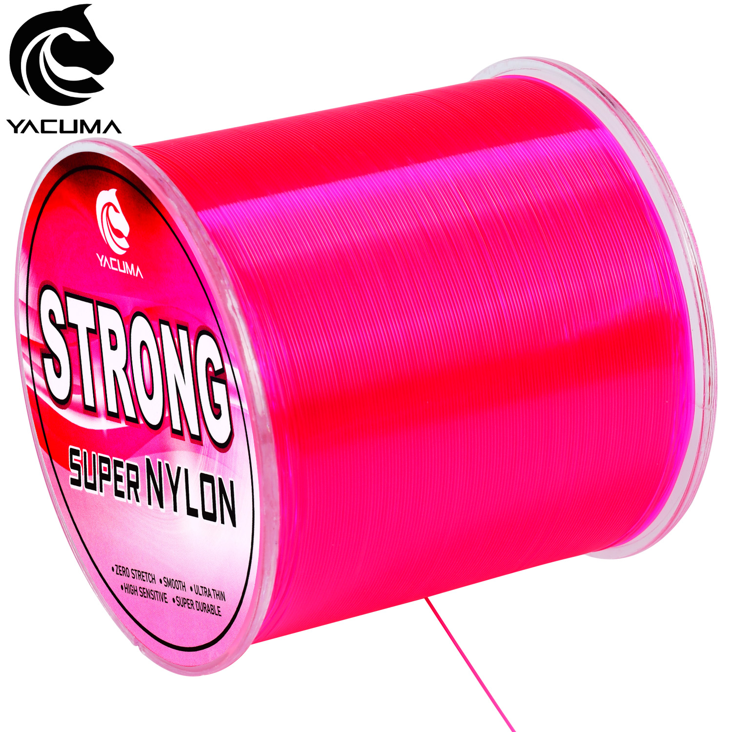 YACUMA 500M-546YDS Strong Pink - Fluorocarbon Line avaliação e preço