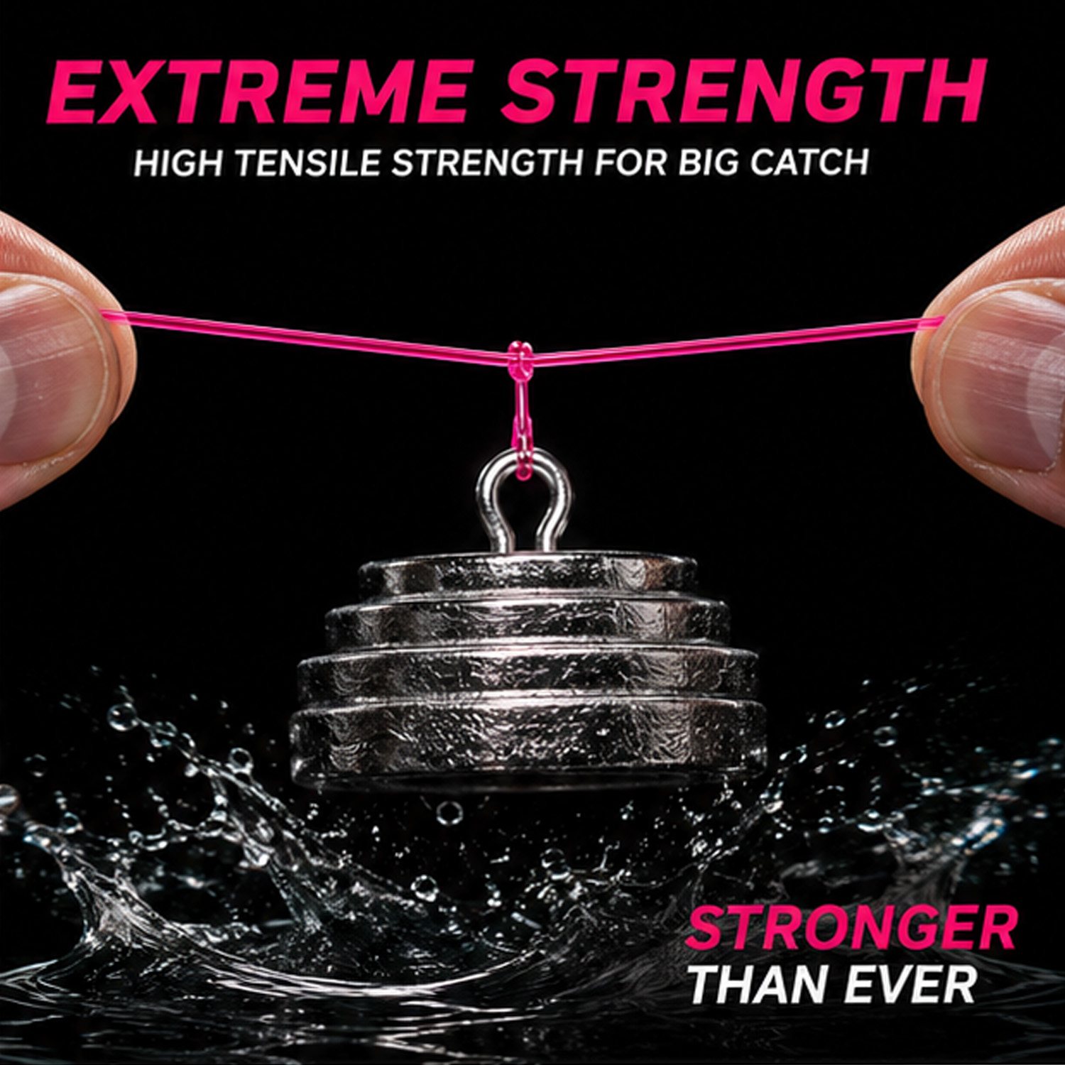 YACUMA 500M-546YDS Strong Pink - Fluorocarbon Line avaliação e preço