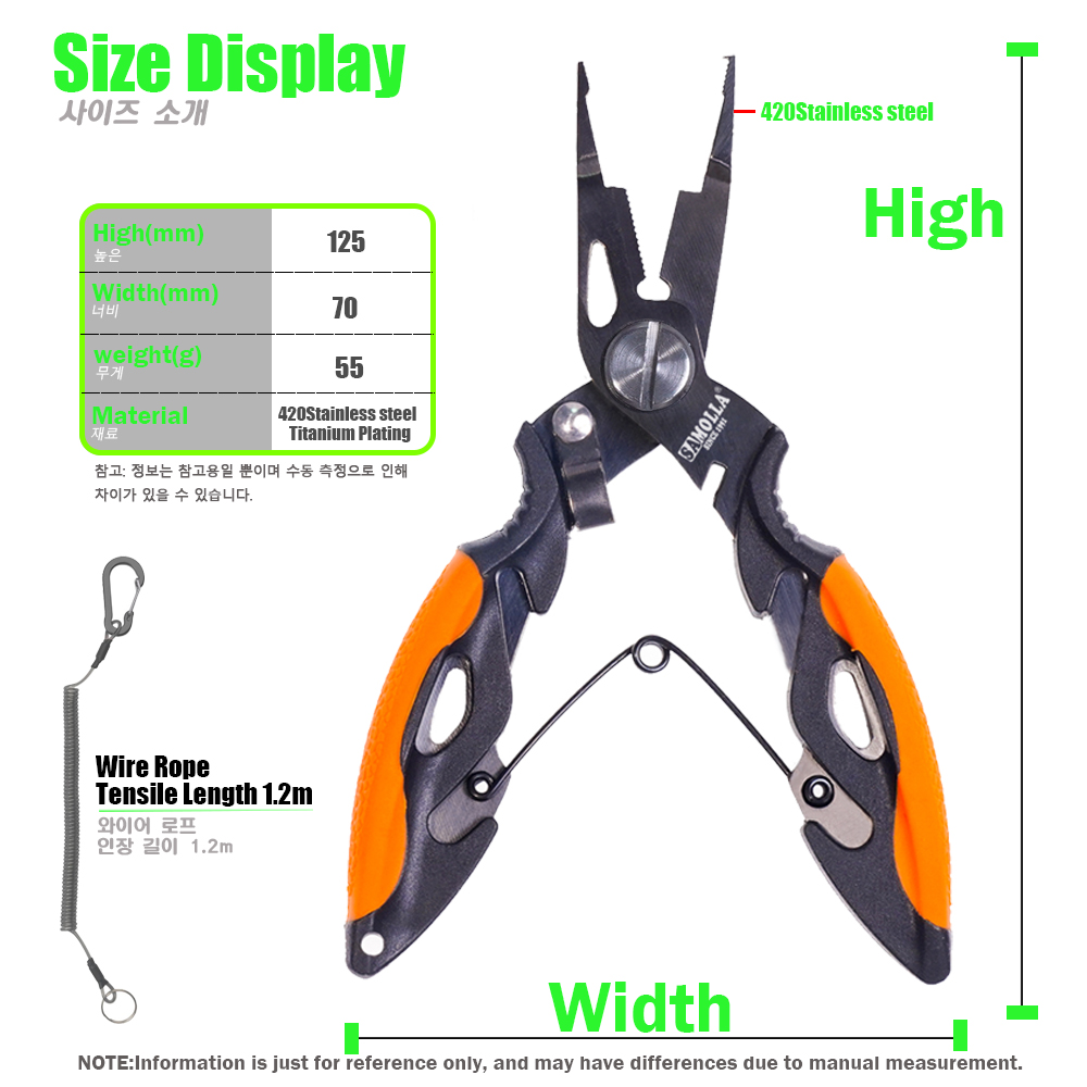 New Multifunctional Fishing Pl - Fishing Line Cutter avaliação e preço