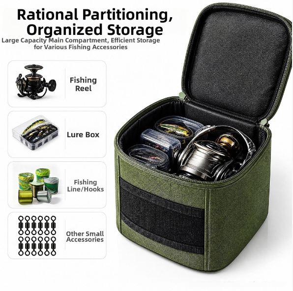 Waterproof Tackle Bag for Angl - Fishing Line Box avaliação e preço