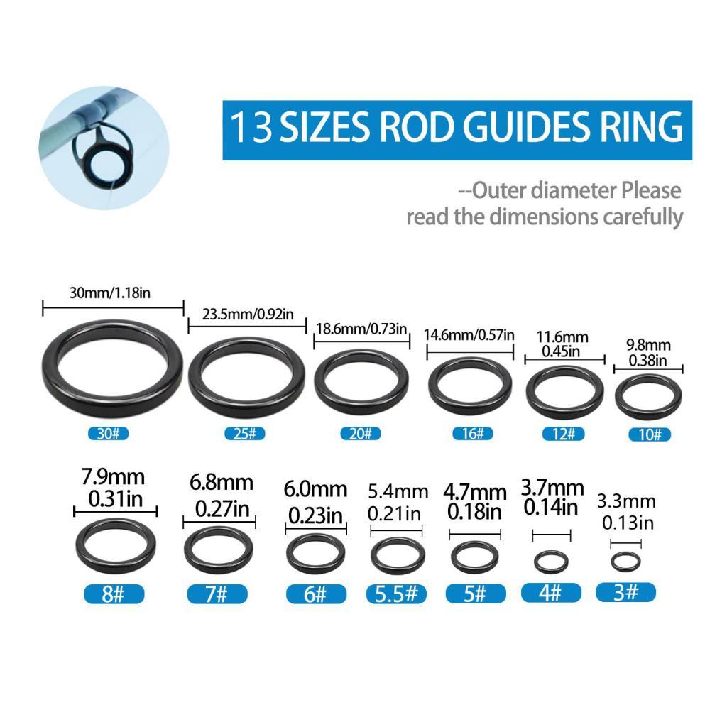 Fishing Rod Tip Repair Kit Cer - Freshwater Line avaliação e preço