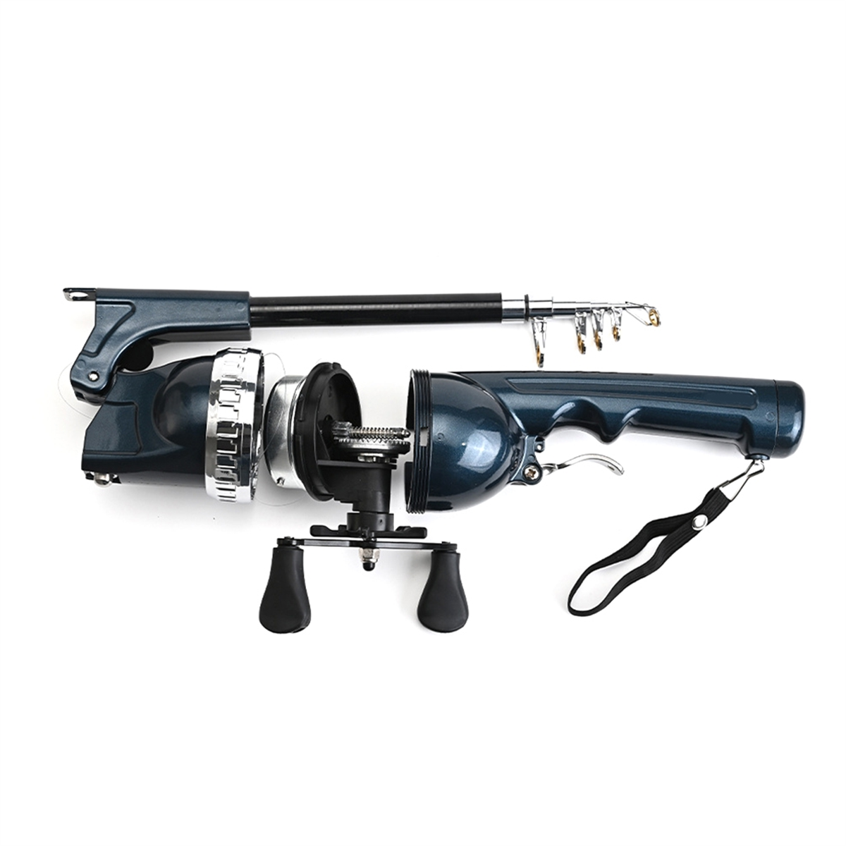 X59A_Portable Folding Fishing  - Fly Line avaliação e preço