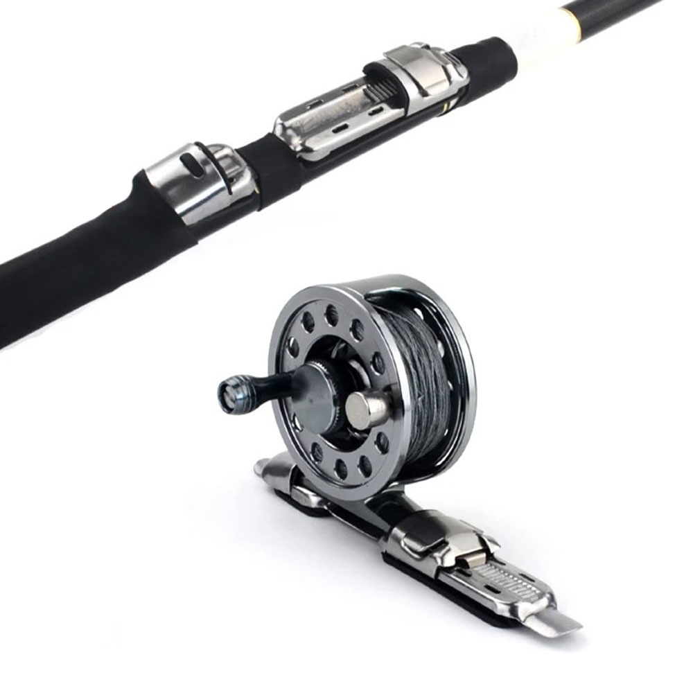 Stainless Steel Seat Fishing R - Fishing Line Spooler avaliação e preço