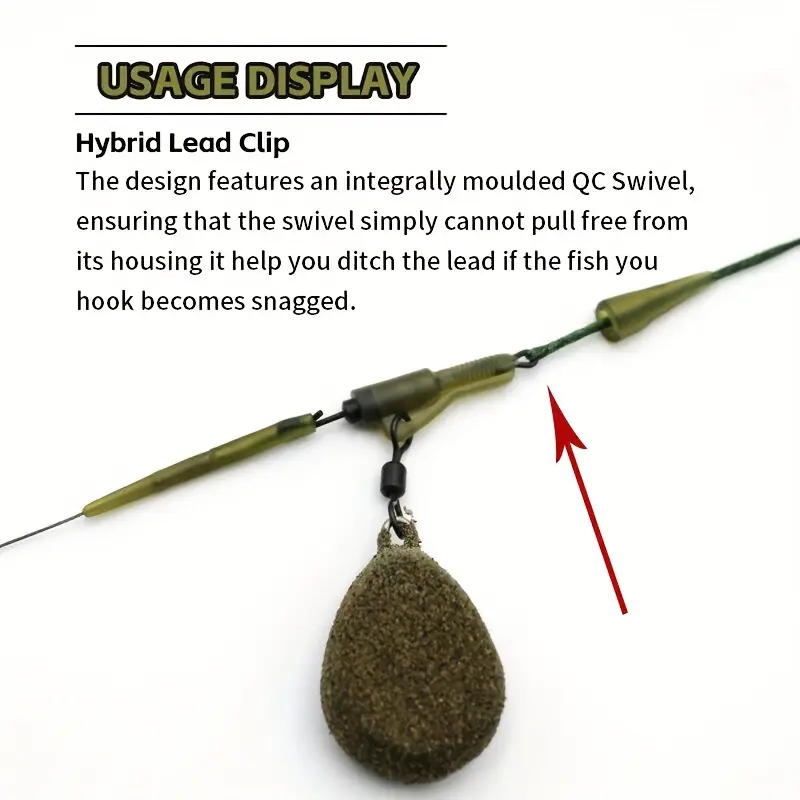 3/6pc CarpCarp Fishing Line Re - Leader Line avaliação e preço