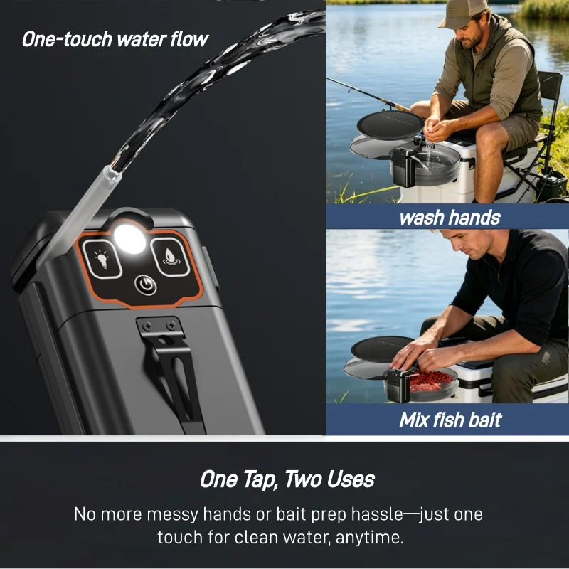Portable Electric Water Transf - Fishing Line Dispenser avaliação e preço