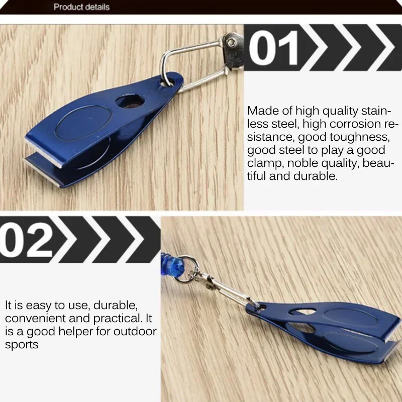 New Outdoor Fishing Line Clips - Fishing Line Cutter avaliação e preço