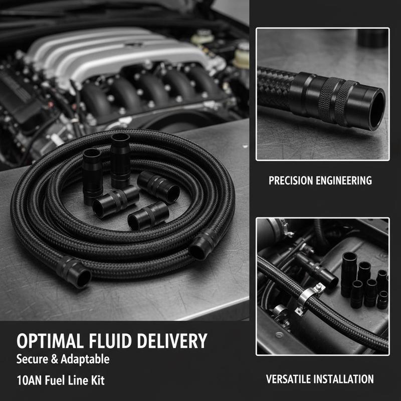 Fuel Hose Assembly 10FT For En - Braided Line avaliação e preço