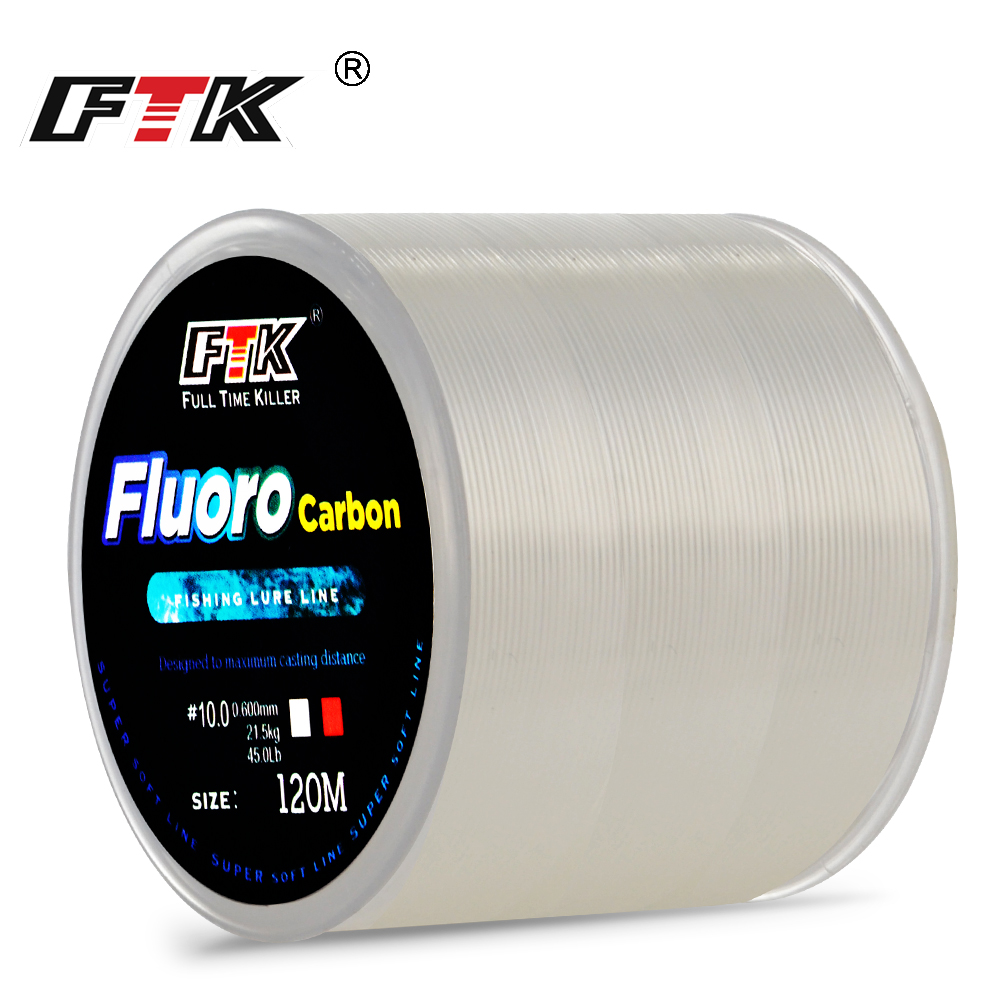 FTK 120M Fishing Line Carbon F - Fluorocarbon Line avaliação e preço