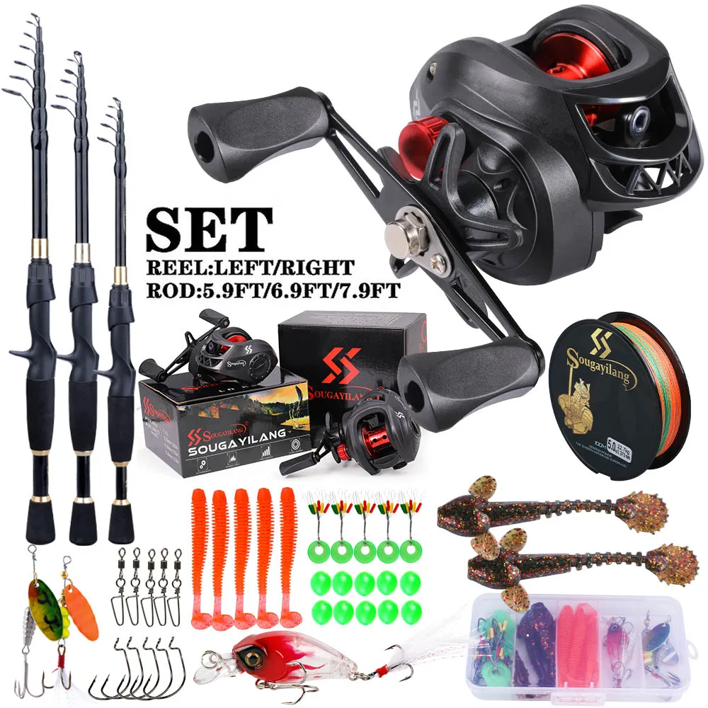 Sougayilang Fishing Rod and Re - Freshwater Line avaliação e preço