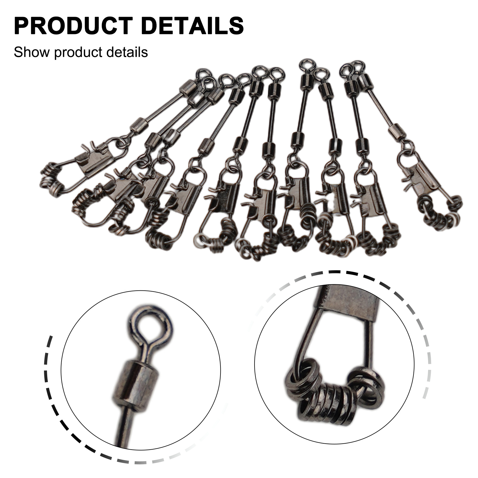10/20/50 Pcs SMALL OVAL-TIPPET - Leader Line avaliação e preço