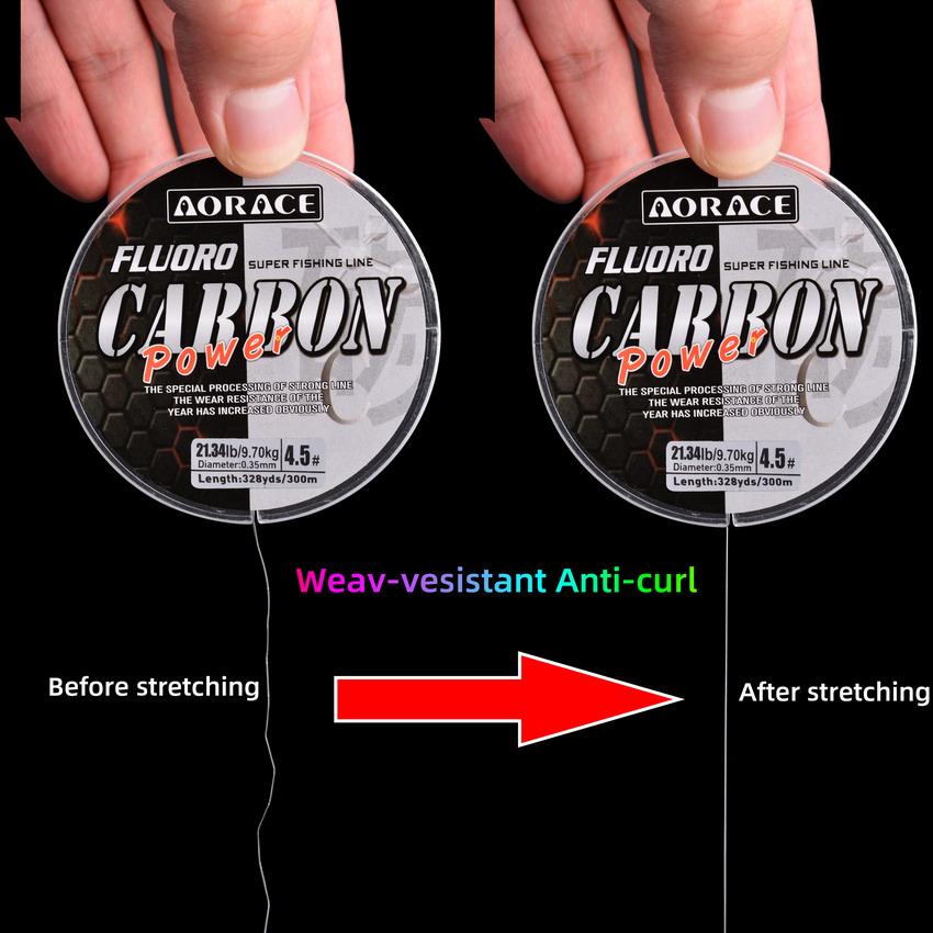 Aorace 300M Fluorocarbon Fishi - Fluorocarbon Line avaliação e preço
