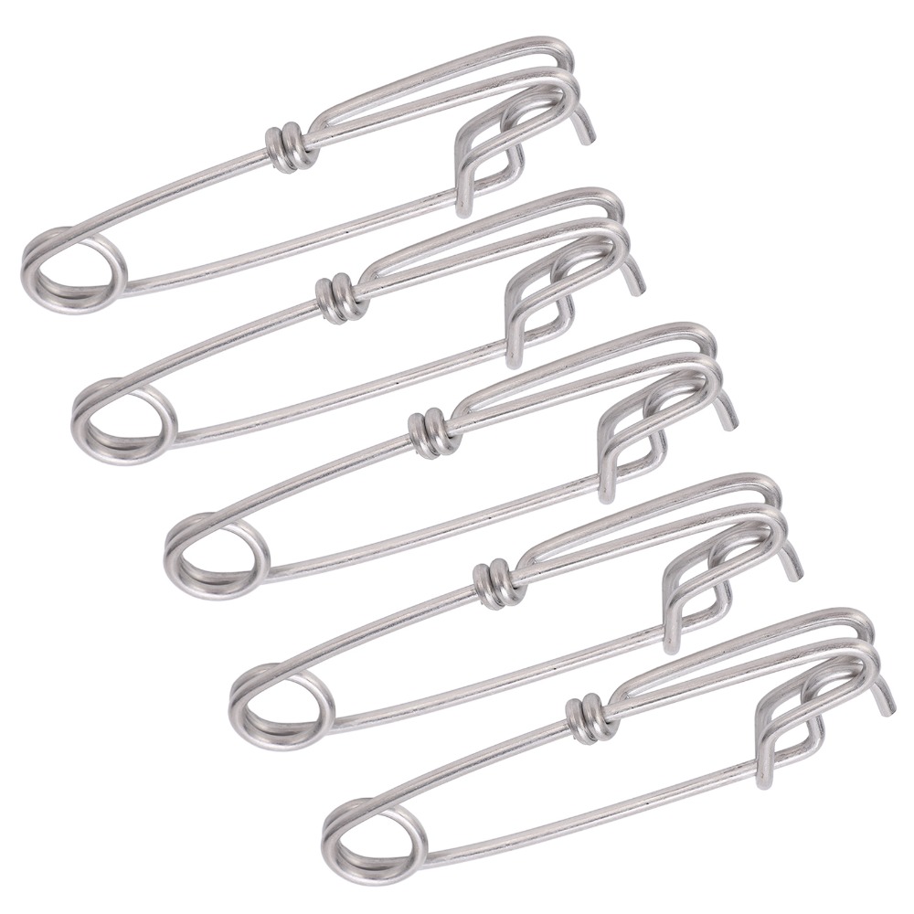 5PCS Durable Stainless Steel L - Saltwater Line avaliação e preço