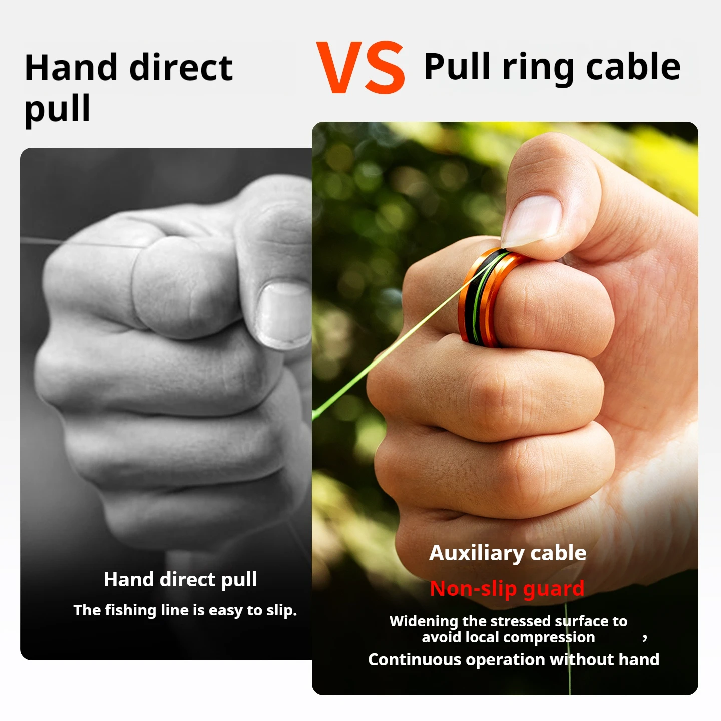 2/1pcs Alloy Cable Ring Fast L - Leader Line avaliação e preço