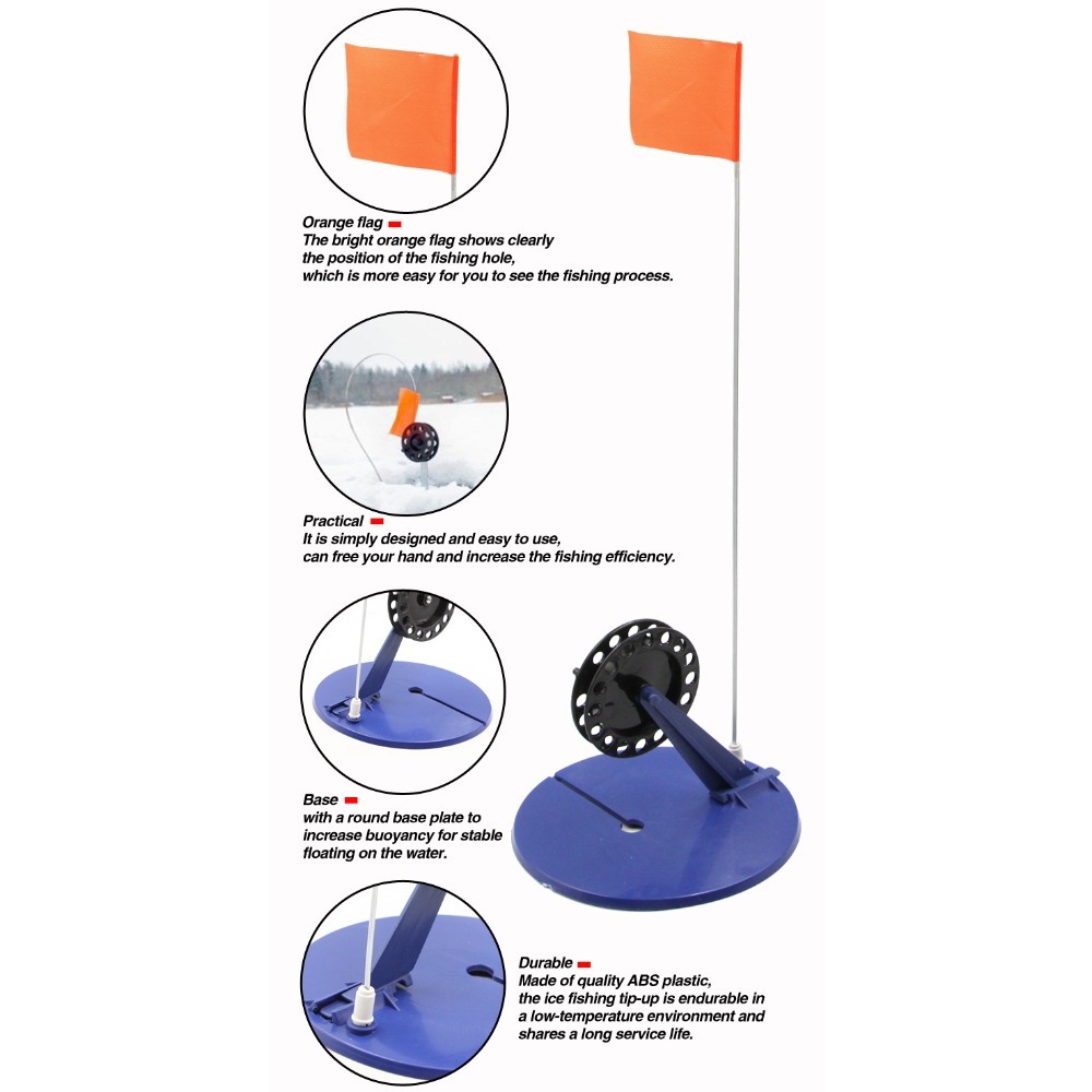 1PC Automatic Ice Fishing Plat - Ice Fishing Line avaliação e preço