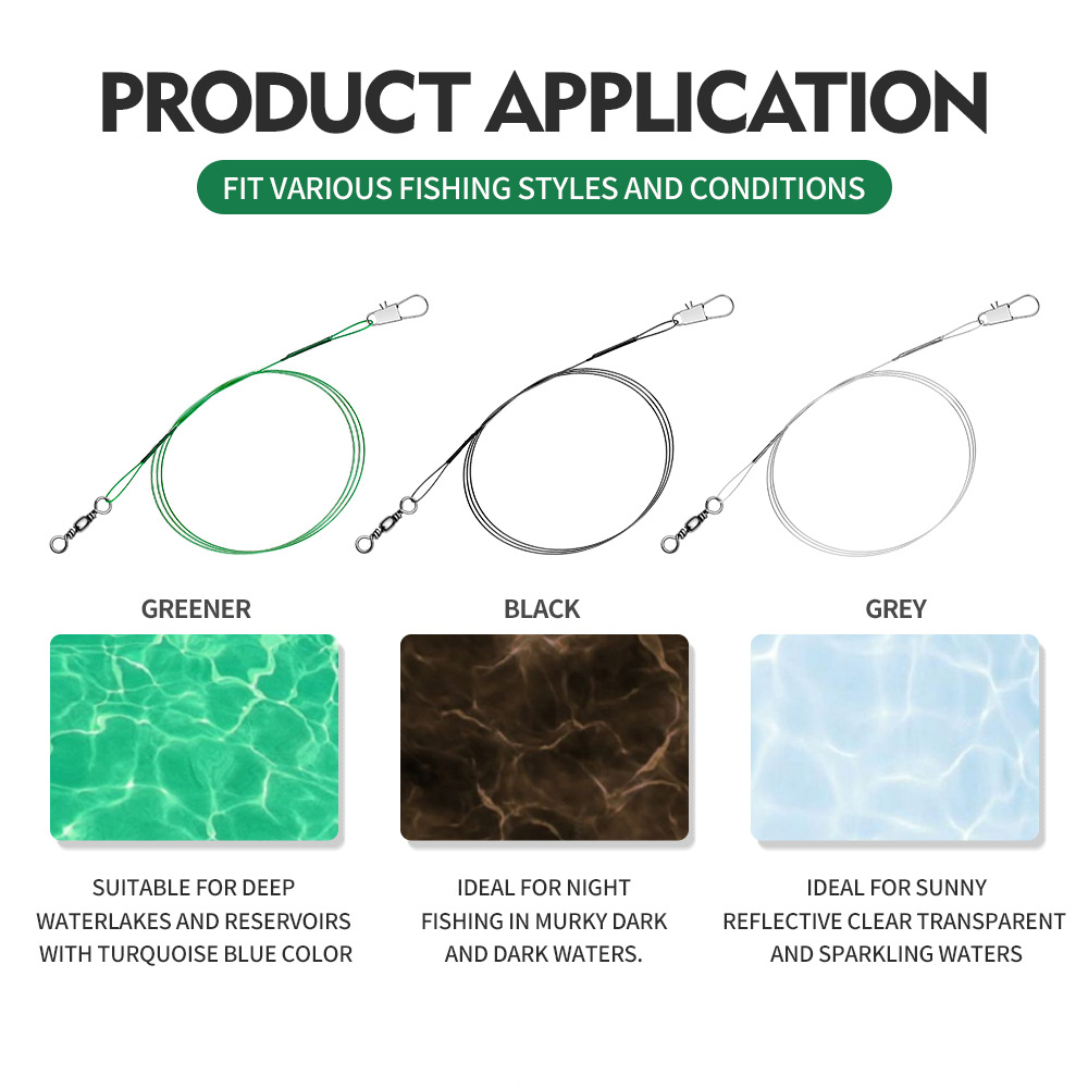 Luya Fishing Gear Accessories  - Leader Line avaliação e preço