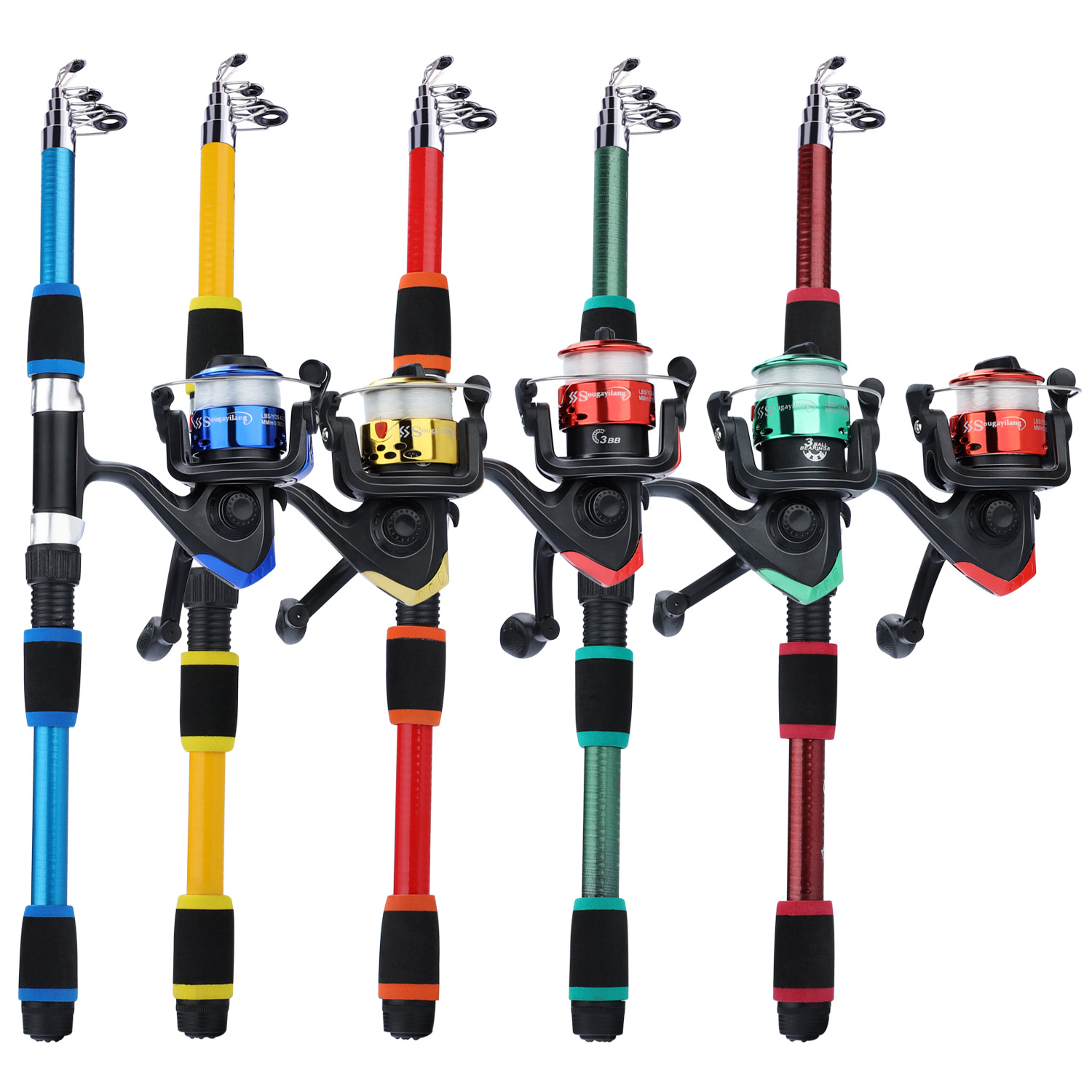 Sougayilang Kids Fishing Pole  - Freshwater Line avaliação e preço