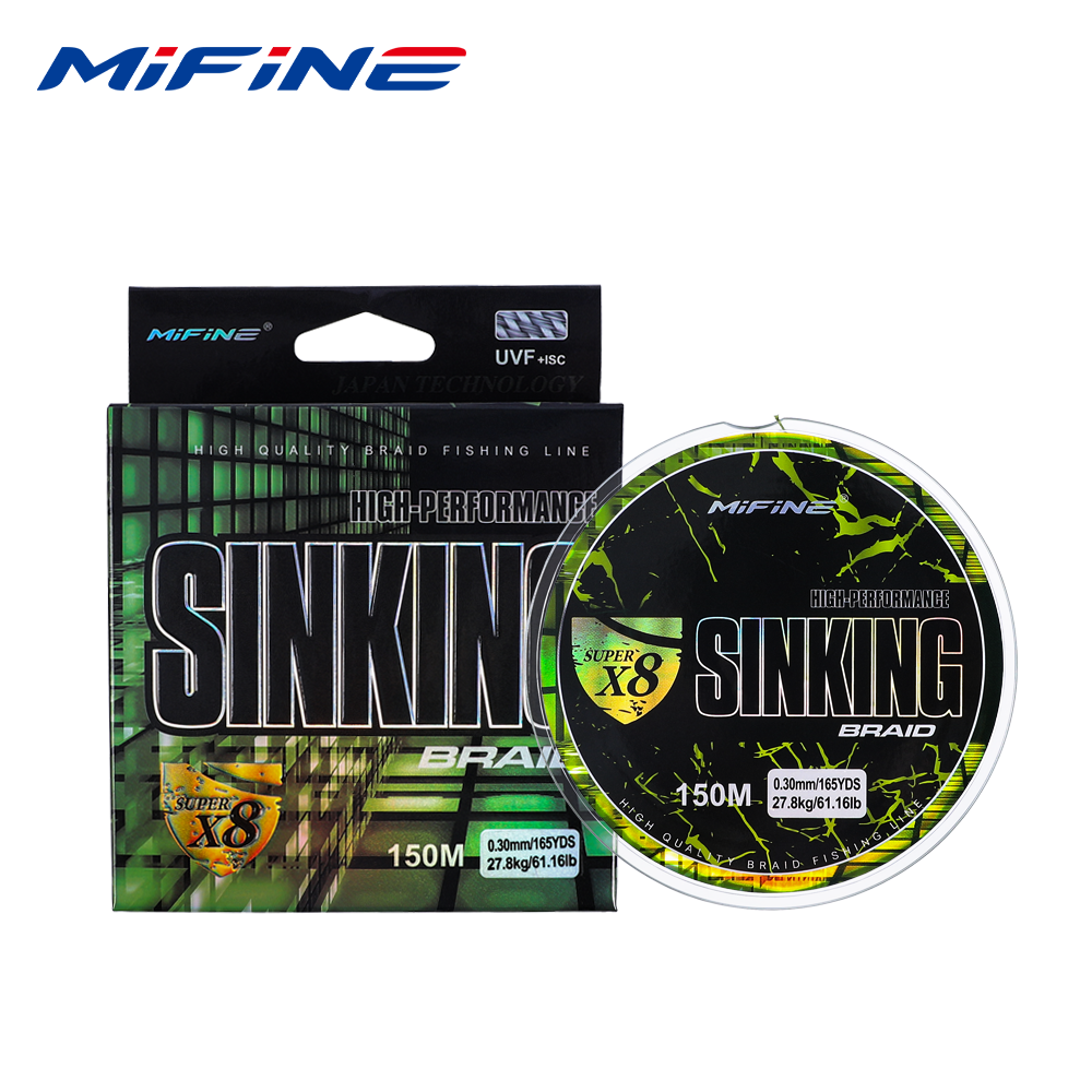 MIFINE SINKING X8 High-Perform - Ice Fishing Line avaliação e preço