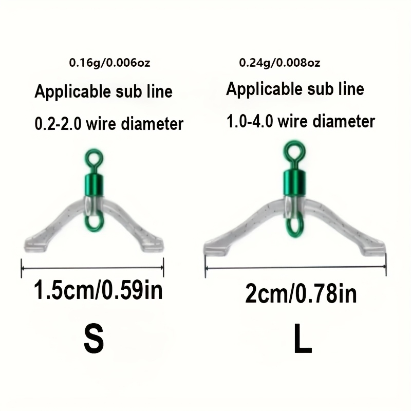 30pcs, Figure 8 for Space Bean - Fishing Line Winder avaliação e preço