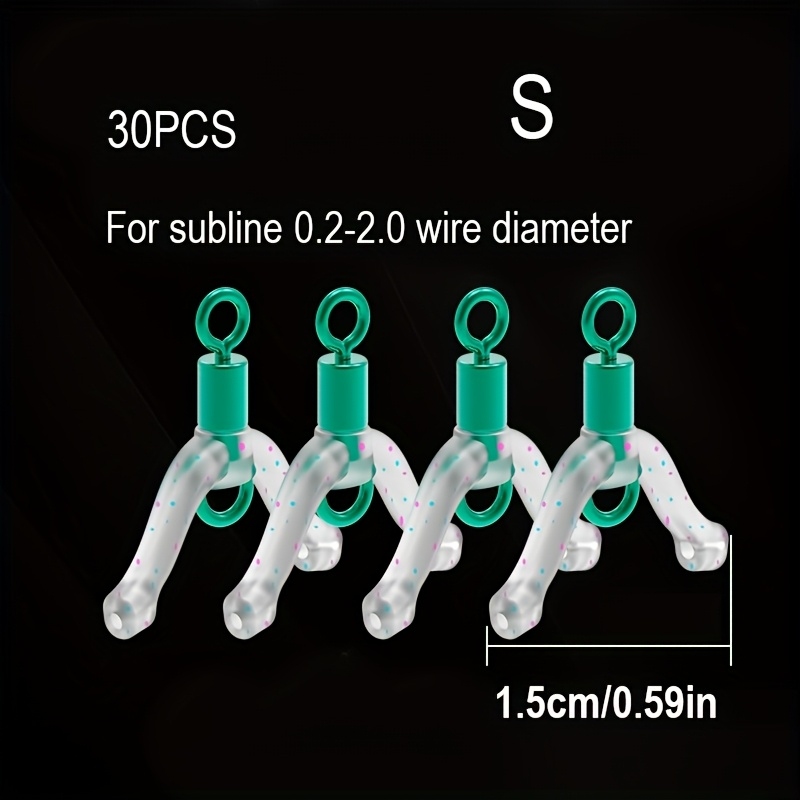 30pcs, Figure 8 for Space Bean - Fishing Line Winder avaliação e preço