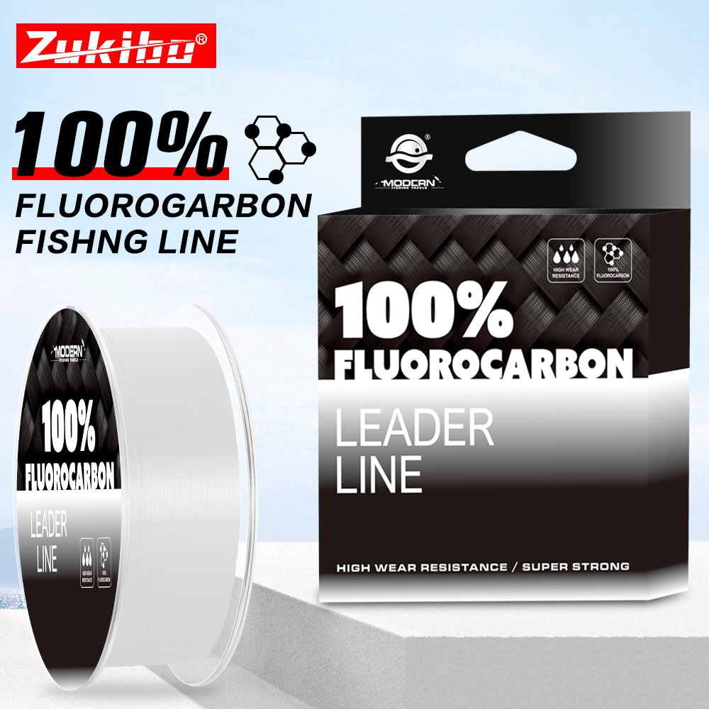 ZUKIBO 100% Fluorocarbon Fishi - Fluorocarbon Line avaliação e preço