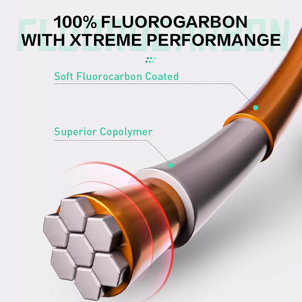 ZUKIBO 100% Fluorocarbon Fishi - Fluorocarbon Line avaliação e preço