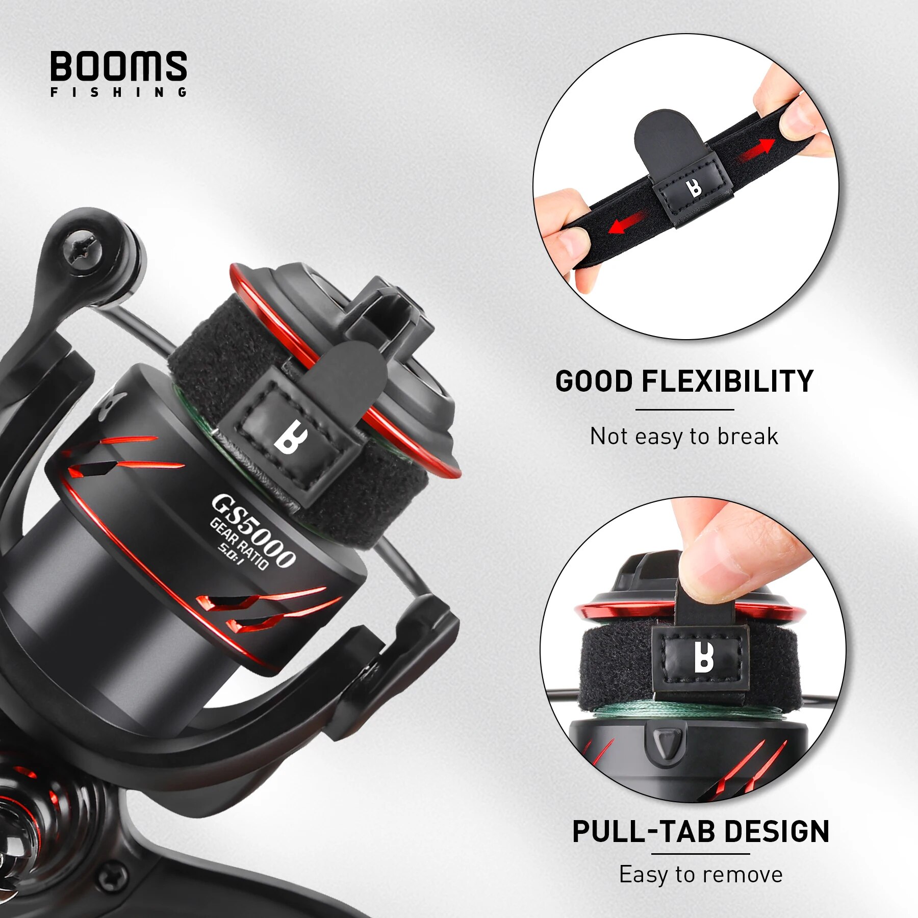 Booms Fishing SB1 4Pcs Spinnin - Fishing Line Box avaliação e preço
